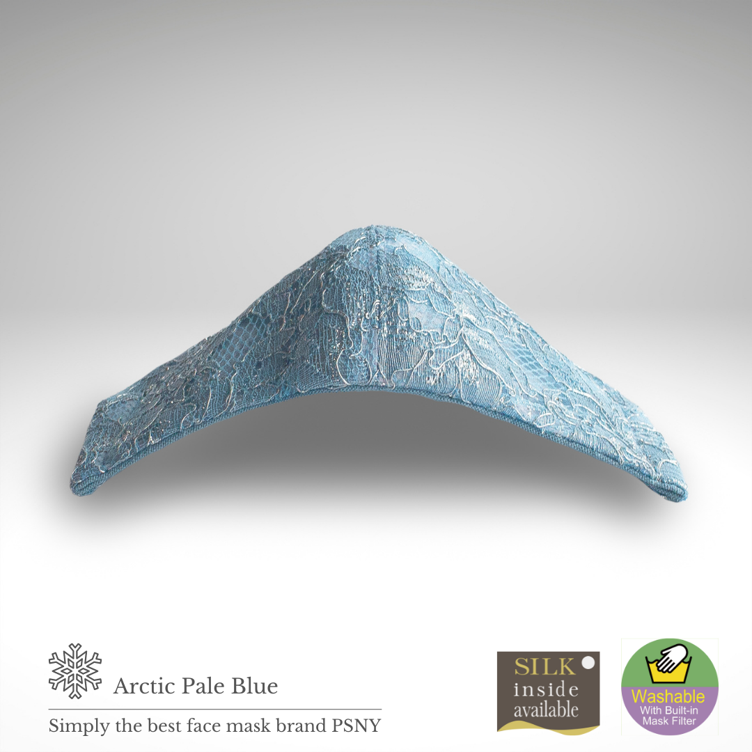 Arctic Lace Pale Blue Filter Mask LA14