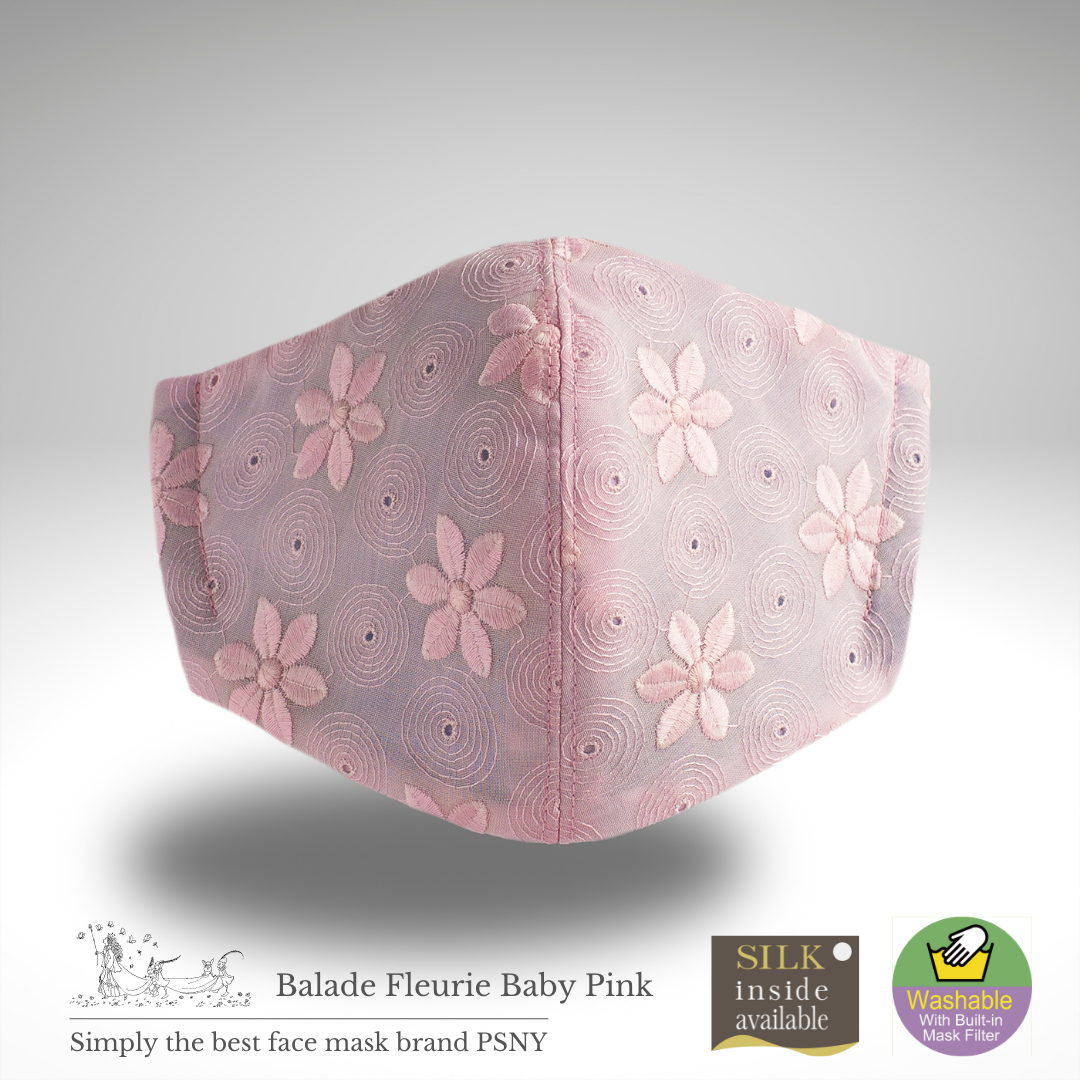 Balade Fleurie Baby Pink Mask LB13