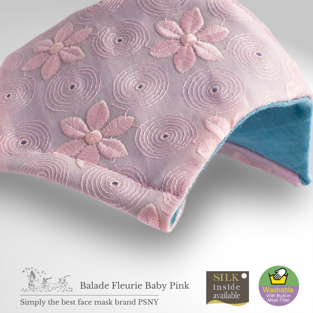 Balade Fleurie Baby Pink Mask LB13