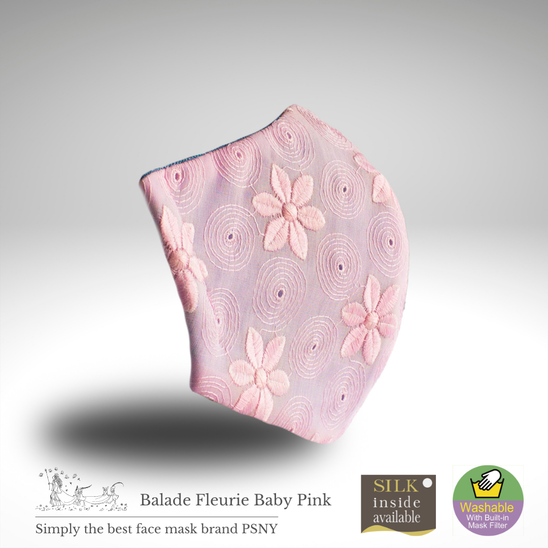 Balade Fleurie Baby Pink Mask LB13