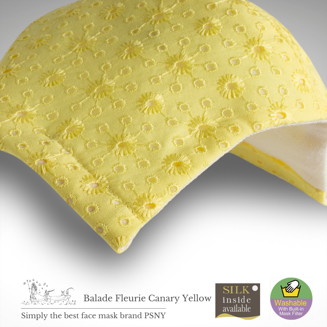 PSNY Ballad Fleury Race Canary Yellow Filtered Mask LB26