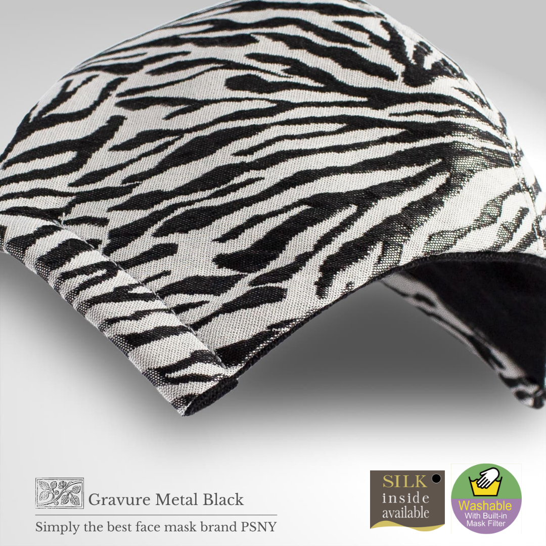 Gravure metal black filter mask LG21 