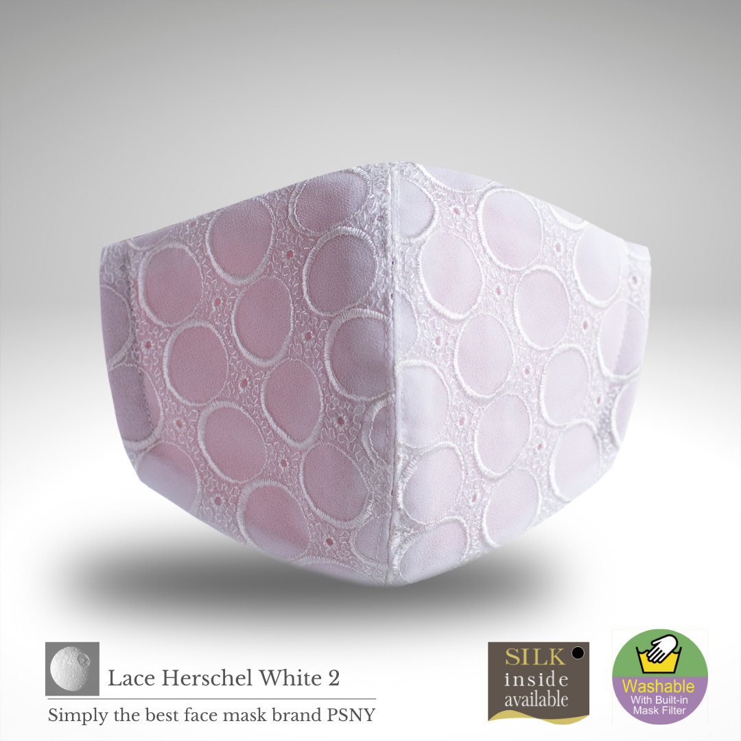 Herschel 2・Point Lace Pollen Non-Woven Fabric Filter Adult Cute Cool Touch Linen Silk Beauty Beautiful Wedding Elegant Celebrity Cleanliness Cool 3D Adult Mask LH03