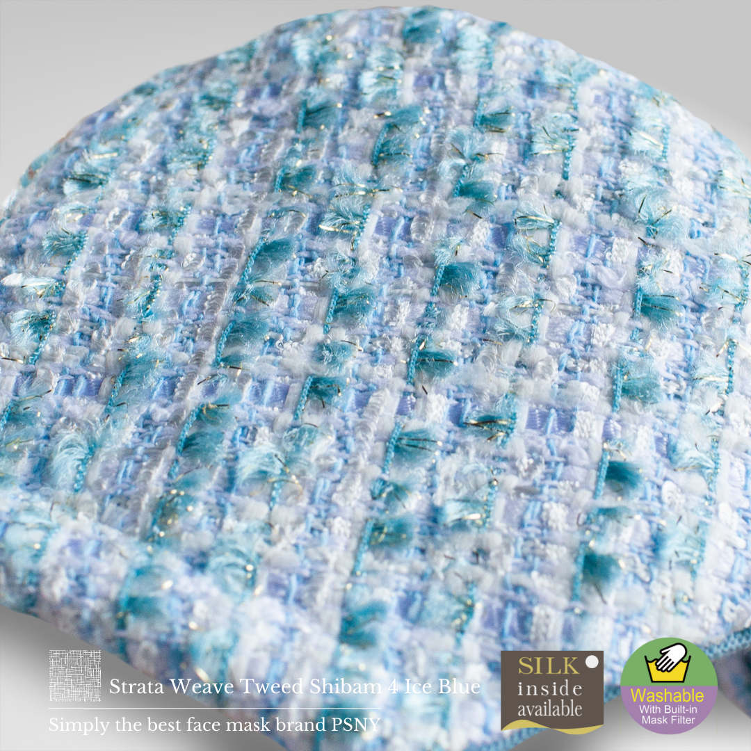 Tweed Shivam 4 Ice Blue Filtered Mask SB04