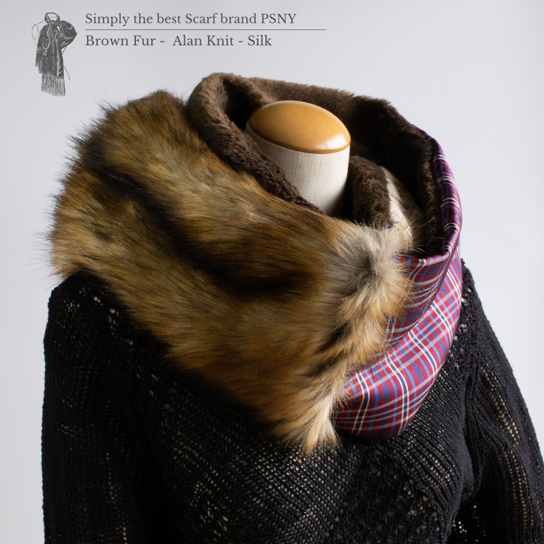 Faux fur 2025 neck wrap