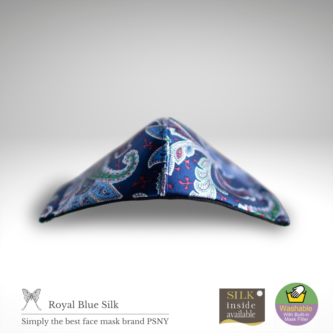 Silk Royal Blue Filter Mask SK01