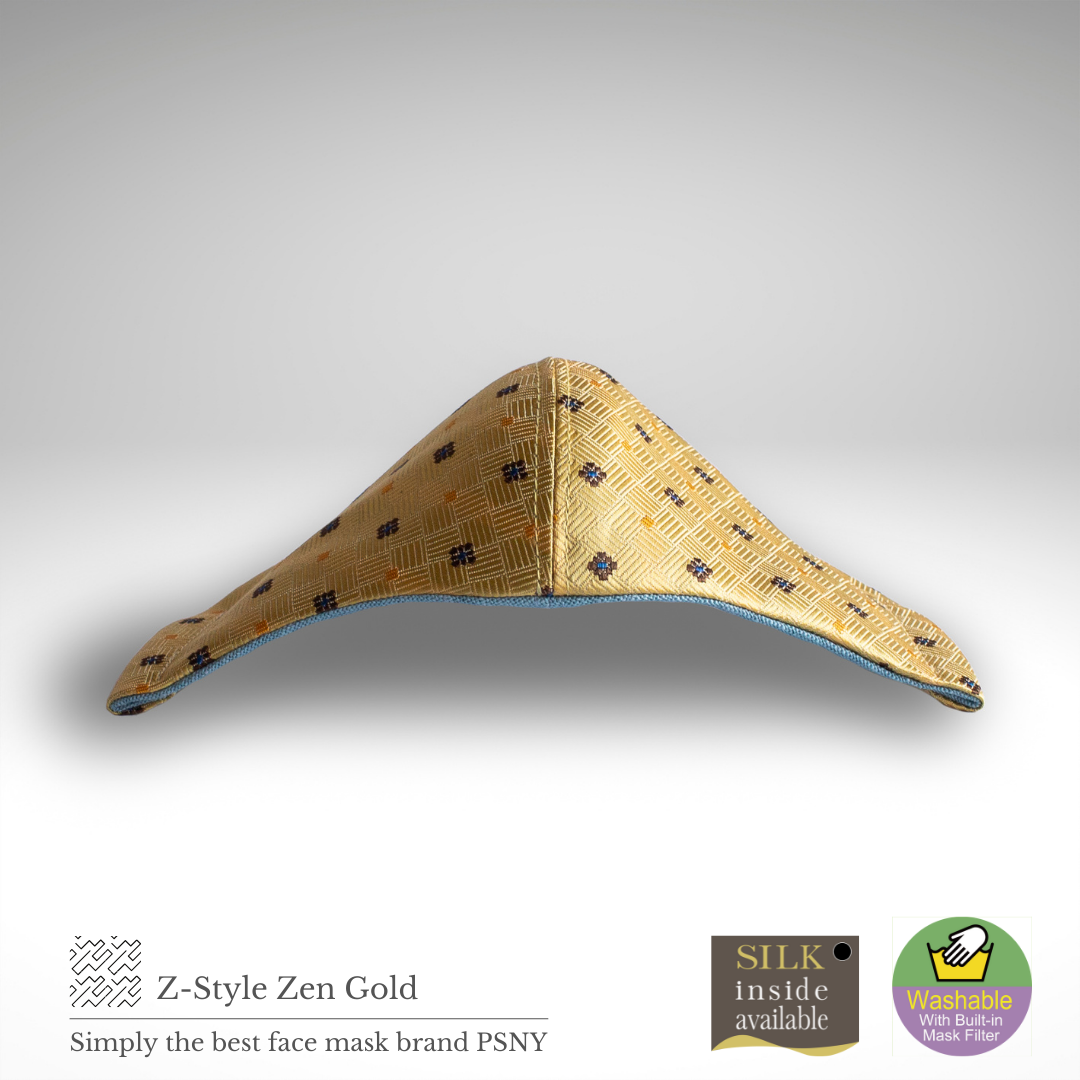 Zen silk yellow gold filter mask ZZ06